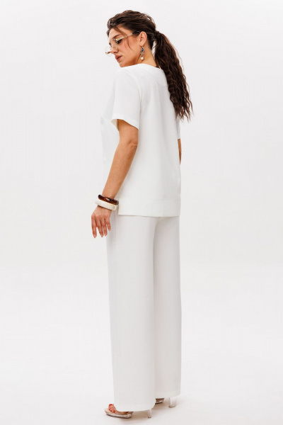 Блуза, брюки Anelli 1401 айсберг - фото 5