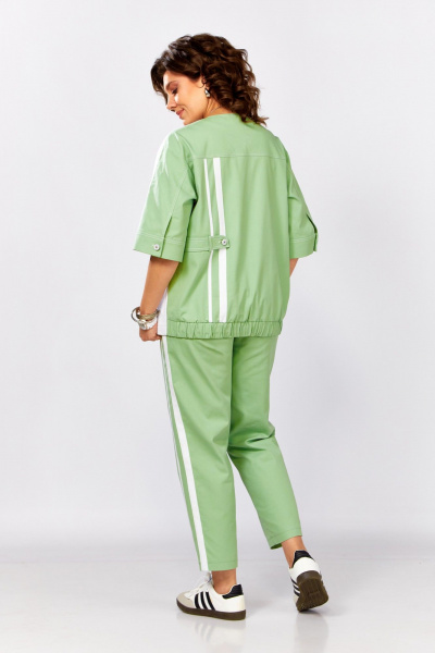 Брюки, жакет Lady Secret 25207 лайм+белый - фото 6