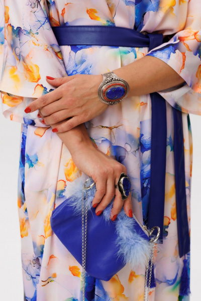 Платье Anelli 1622 акварель - фото 6