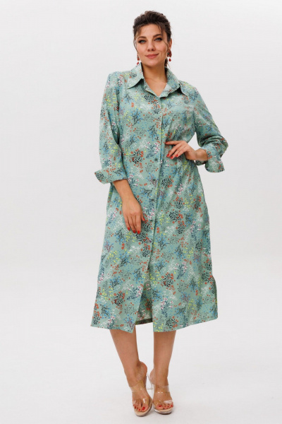 Платье Anelli 1616.1 нежная_мята - фото 1