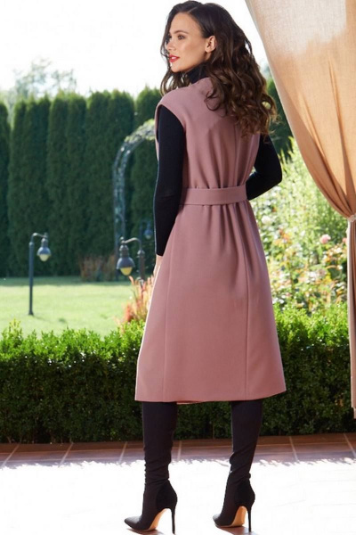 Сарафан Teffi Style L-1523 пыльно-розовый - фото 2