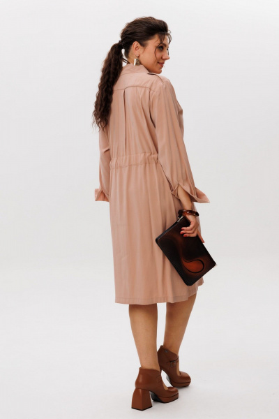 Платье Anelli 1592 тростниковый_сахар - фото 6