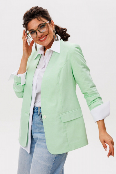 Жакет Anelli 1621 мохито - фото 3