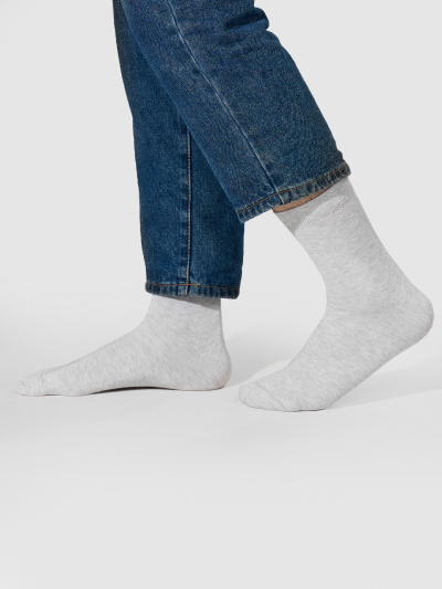 Носки Mark Formelle 061K-3089/25061K св.серый_меланж_рис.3089 - фото 6