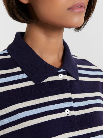 Футболка Mark Formelle 112895/24-32901П-11 полоски_на_т.синем - фото 18