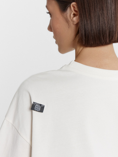 Футболка Mark Formelle 112953/24-33258Ц-0-2 св.молочный_579_D_вышивка - фото 8