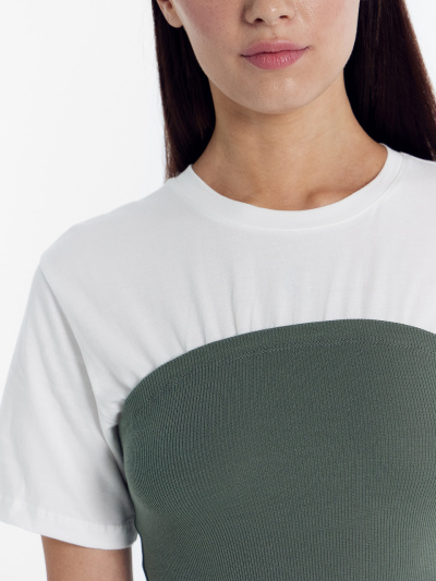 Джемпер Mark Formelle 112974/24-27850Ц-1 белый_агава - фото 17