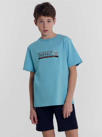 Футболка Mark Formelle 113397/24-26270П-0 морские_рифы_печать1_1_сл_на_пол_2_сл_на_спинке - фото 6