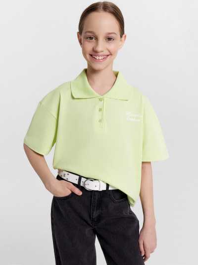 Майка Mark Formelle 117934/24-33008П-0 лаймовый_сорбет_печать_1_сл_на_пол - фото 26