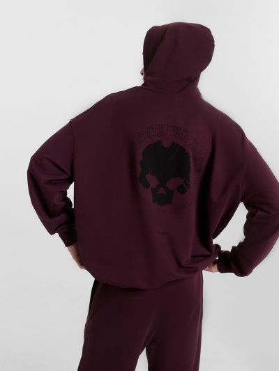 Худи Mark Formelle 121816/24-4268П-7(3) винный_печать_1_сл_на_пол_1сл_на_спинке - фото 91