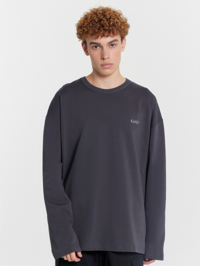 Лонгслив Mark Formelle 121902/24-3965П-0 графит_печать_1_сл_на_пол_2_сл_на_спинке - фото 96