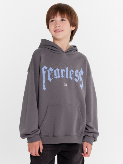 Худи Mark Formelle 123445/24-31863П-7 серый_дым_печать_Печать - фото 91