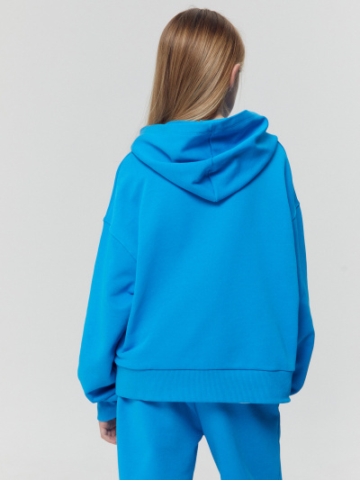 Худи Mark Formelle 127894/22/26156П-7 голубая_лазурь_печать_1_сл_на_пол_1сл_на_ЛВ_рук - фото 219