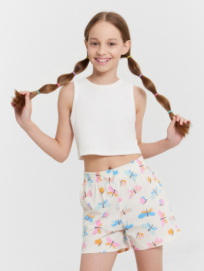 Шорты Mark Formelle 137726/24-27905Ц-0 стрекозы_на_св.молочном - фото 19