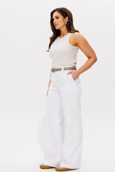 Блуза Mislana 1213 бежевый - фото 9