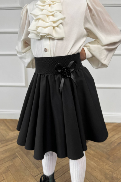 Юбка Tammi 1Ш9-25/2 черный - фото 6