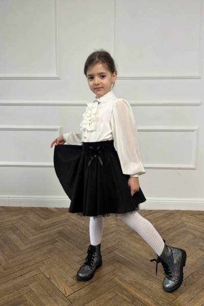 Юбка Tammi 1Ш9-25/2 черный - фото 5