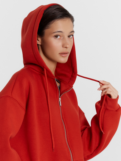 Толстовка Mark Formelle 172105/24-29630Ц-7П красный - фото 82