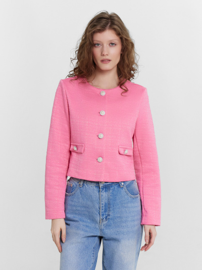 Жакет Mark Formelle 172115/24-31587Ц-4 розовый_твид - фото 92