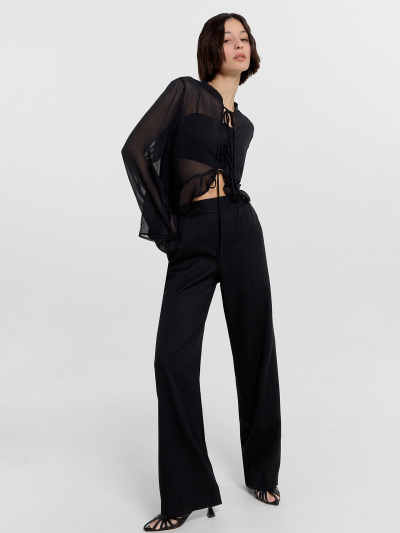 Брюки Mark Formelle 182535/24-30410Ц-9 черный_тампопечать - фото 28