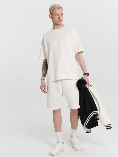 Футболка, шорты Mark Formelle 191011/25-5030Ц-7(3) молочный - фото 8