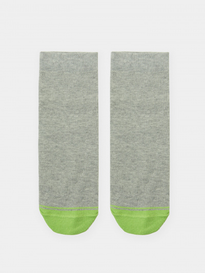 Носки Mark Formelle 400K-654/B3-21400K-1 серый_меланж_салатовый_рис.654 - фото 13