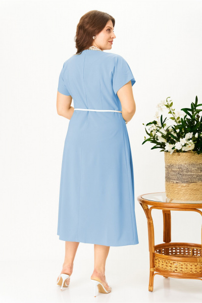 Платье AMUARt 1044-2 голубой - фото 2