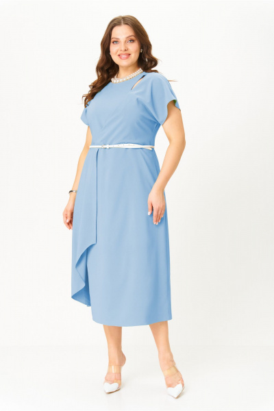 Платье AMUARt 1044-2 голубой - фото 1