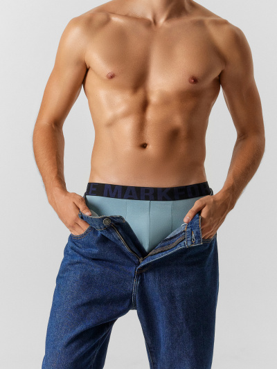 Трусы Mark Formelle 411124-3/25-5137Ц-5 пыльно_голубой_полынь_шторм - фото 12