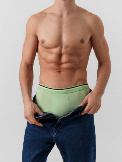 Трусы Mark Formelle 411215-3/25-5147Ц-5 зеленая_дымка_голубой_вино - фото 26