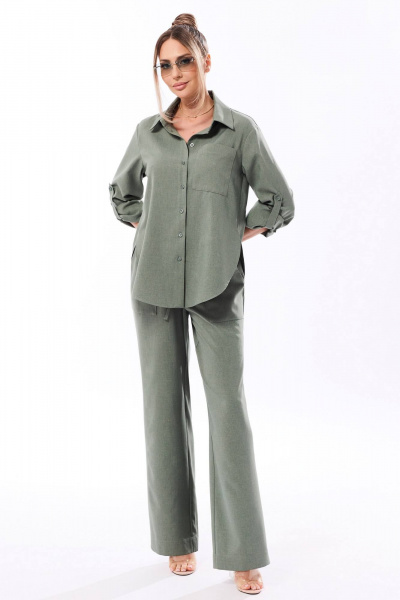Брюки, рубашка Golden Valley 6576-1 зеленый - фото 1