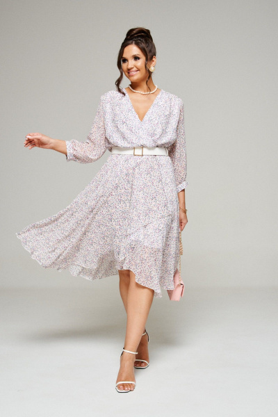 Платье Beautiful&Free 6317 мелкий_цветок - фото 1