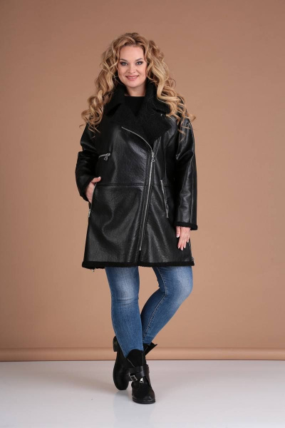 Дубленка Celentano 1914.2 черный - фото 2