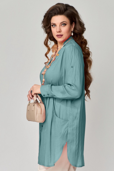 Туника Fita 20428 мята - фото 2