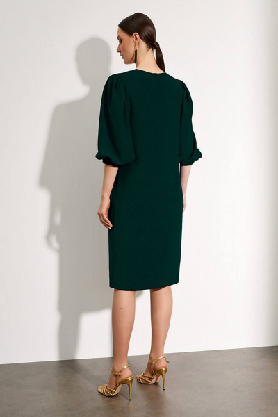 Платье Nelva 51440 зеленый - фото 2