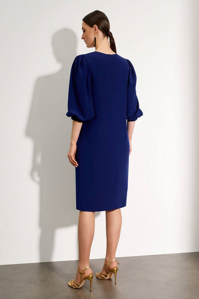 Платье Nelva 51440 синий - фото 4