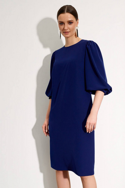 Платье Nelva 51440 синий - фото 3