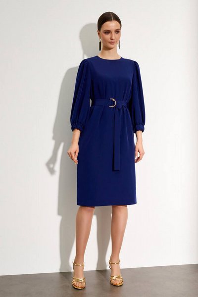 Платье Nelva 51440 синий - фото 1