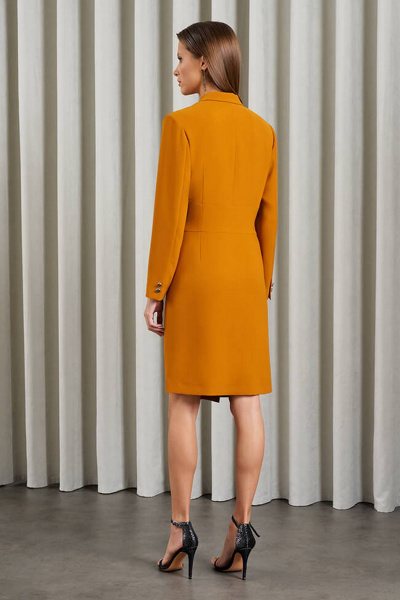 Платье Nelva 51534 медовый - фото 4