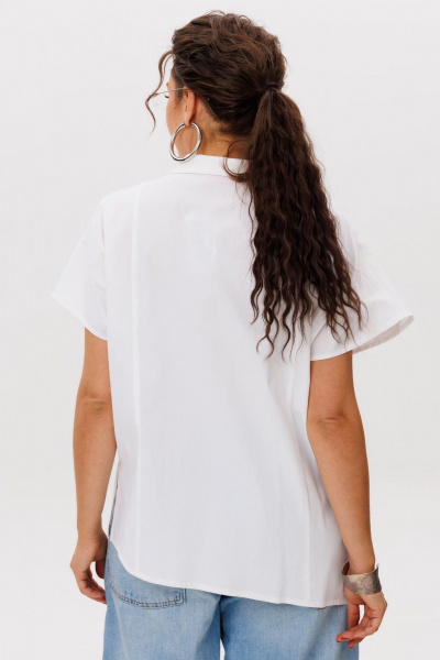 Рубашка Anelli 1618 белое_облако - фото 10