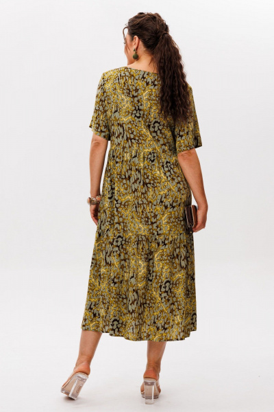 Платье Anelli 1408 речной_самоцвет - фото 9