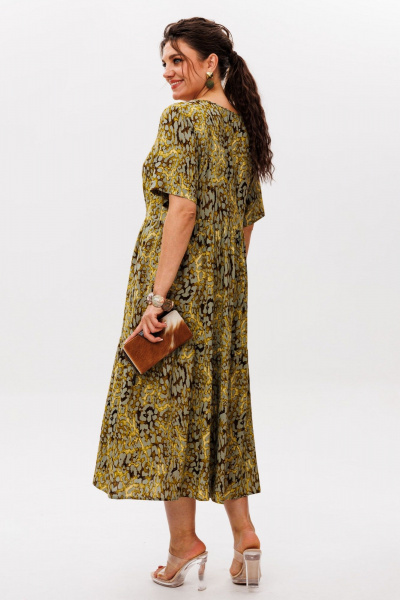 Платье Anelli 1408 речной_самоцвет - фото 6