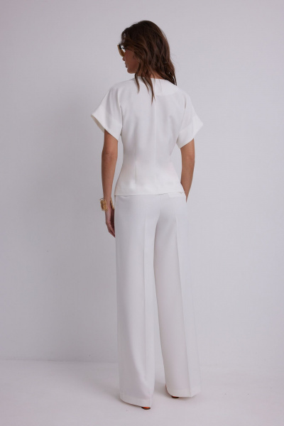 Брюки, жилет N.O.W. 1585 молочный - фото 5