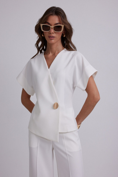 Брюки, жилет N.O.W. 1585 молочный - фото 4