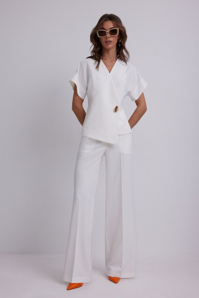 Брюки, жилет N.O.W. 1585 молочный - фото 1