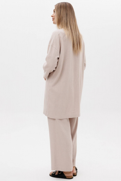 Брюки, туника Ma Сherie 3159 бежевый - фото 4