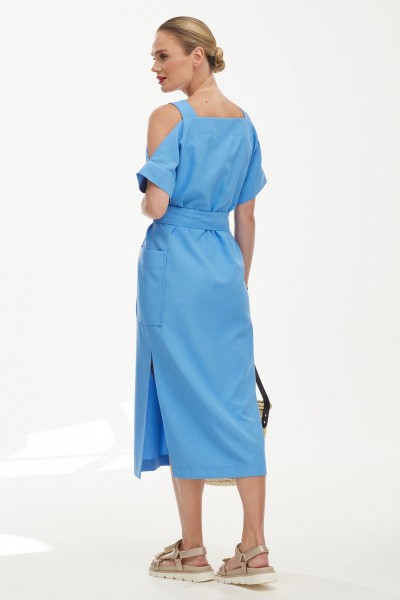 Сарафан Твой имидж 1860 голубой - фото 6