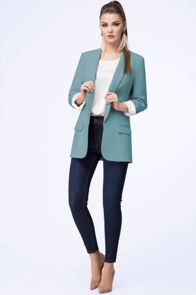 Жакет LeNata 11927 ментол - фото 1