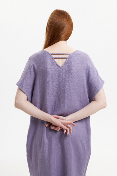 Платье Individual design 25253 лавандовый - фото 4