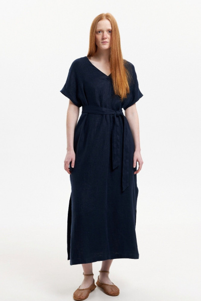 Платье Individual design 25253 темно-синий - фото 1